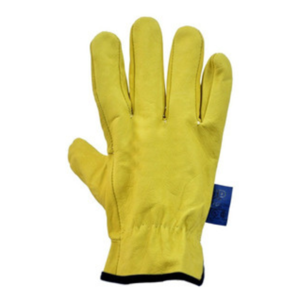 Guante Lincoln Vaqueta Elastizado (Ribete Azul) C/Etiqueta