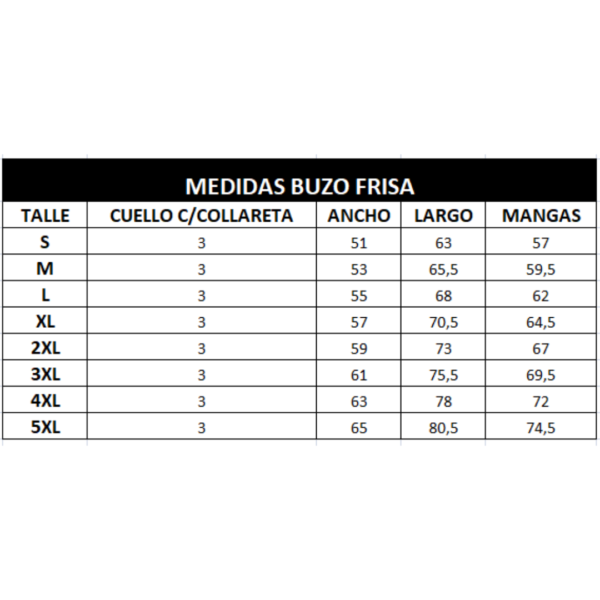Buzo Frisa Azul - Imagen 2