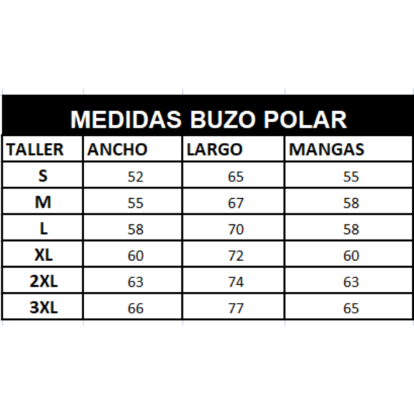 Buzo Polar Blanco - Imagen 2