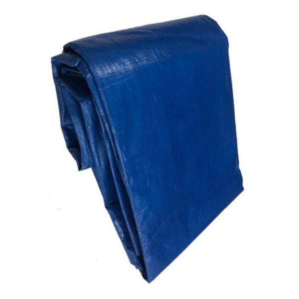 Cubre Cerco Laminada Pesada  200 gr/m2 Azul - Imagen 2