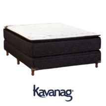 Colchón & Sommiers Resorte Platino C/Pillow TOP 140 x 190