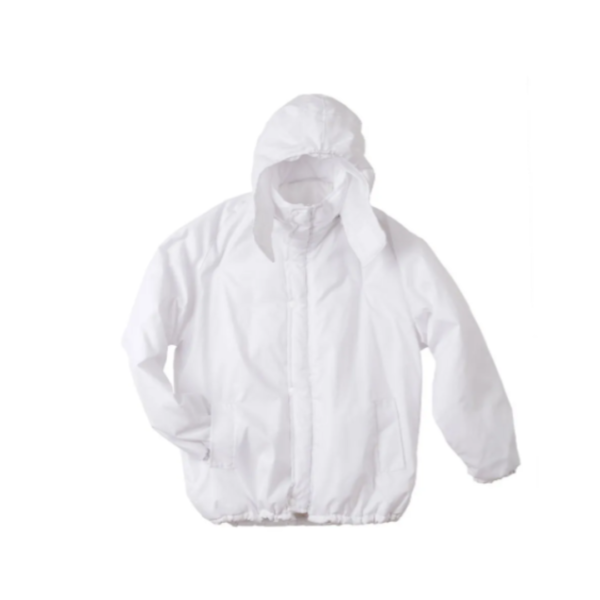 Campera Blanca Trucker Impermeable Frigorífico