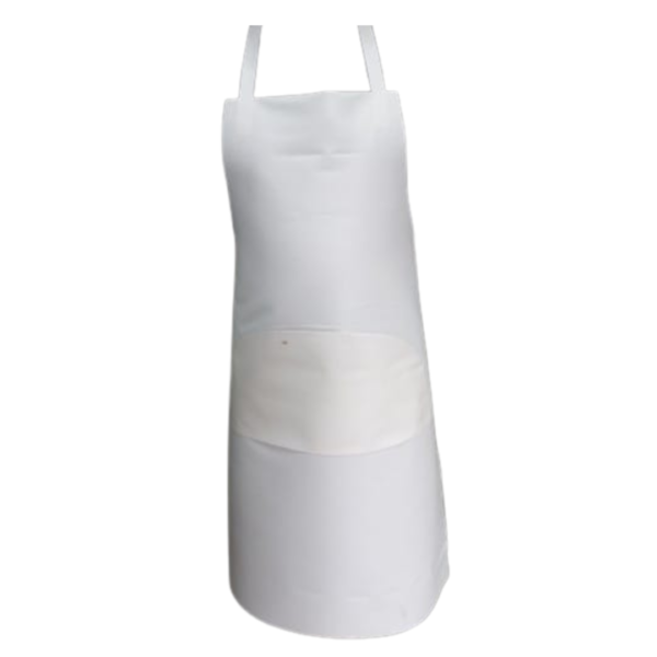 Delantal de Pvc Blanco C/Refuerzo 90cm x 120cm - Imagen 2