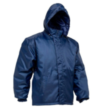 Campera Azul Trucker Impermeable