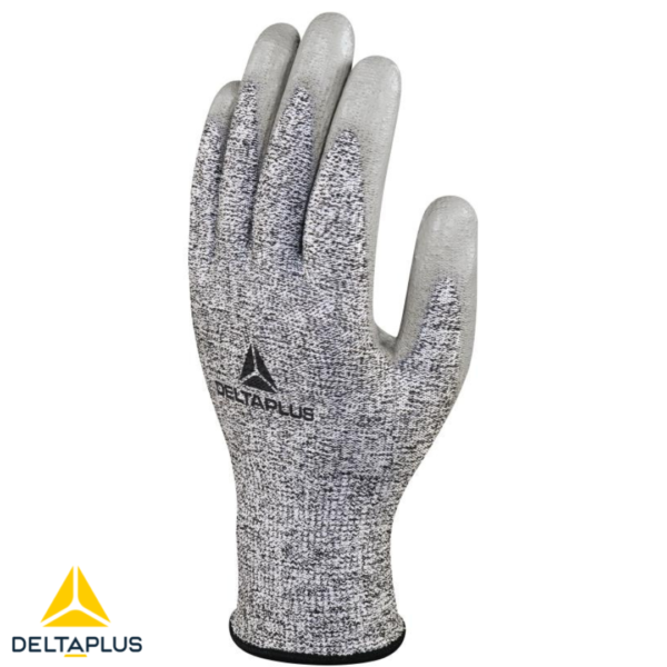 Guantes Tejido Econocut - Palma Impregnada de PU. Protección al Corte (Vecutd08) Deltaplus