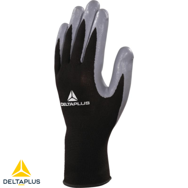 Guantes V712 100% Poliester Recubrimiento de Nitrilo Deltaplus