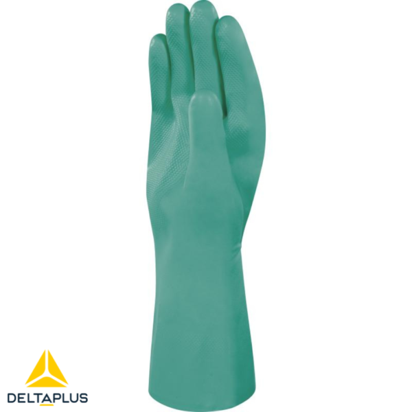 Guantes en Nitrilo con Interior Flocado de Algodón Ve801 Deltaplus - Imagen 2