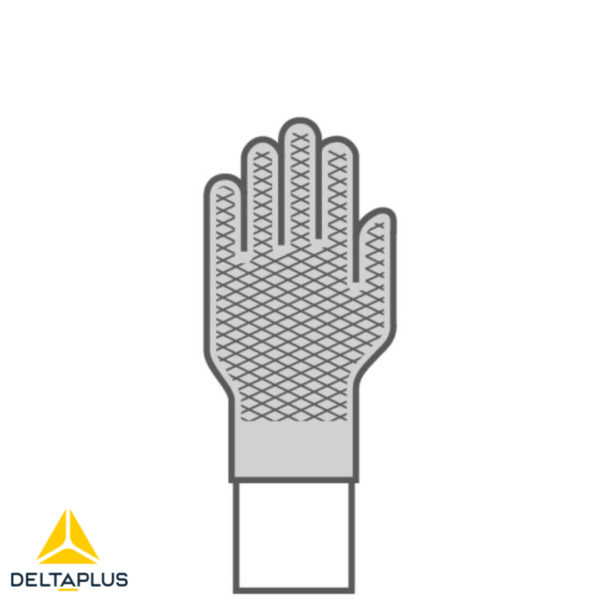 Guantes en Nitrilo con Interior Flocado de Algodón Ve801 Deltaplus - Imagen 3