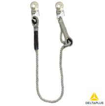 Cabo de Amarre en Cuerda de Ø14 y Mosquetón de 18mm x 2mts Deltaplus