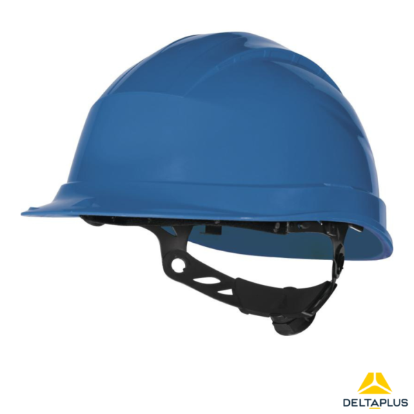 Casco de Obra de Polipropileno Quartz Up III Con Arnes Deltaplus - Imagen 2