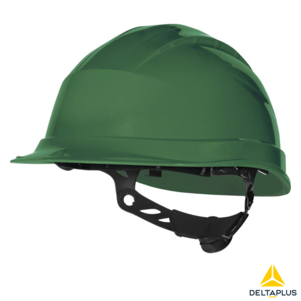 Casco de Obra de Polipropileno Quartz Up III Con Arnes Deltaplus - Imagen 6