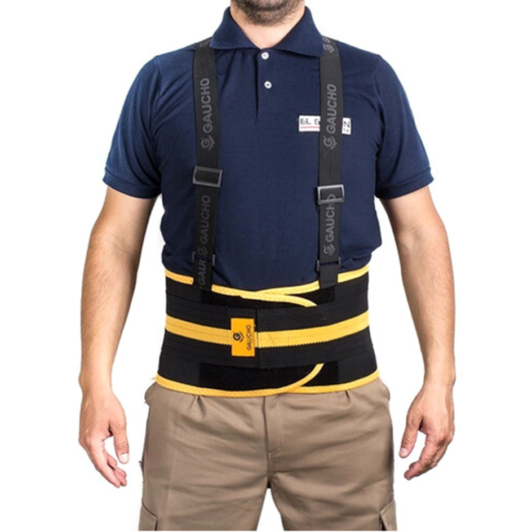 Faja Lumbar Gaucho Comfort Negra - Imagen 2