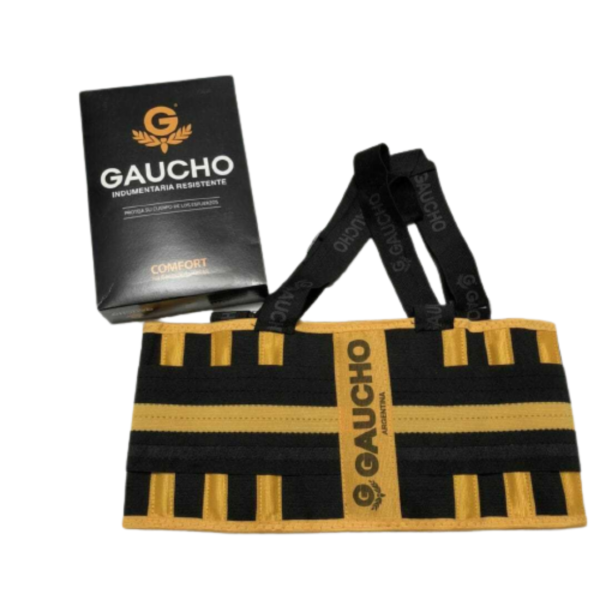 Faja Lumbar Gaucho Comfort Negra