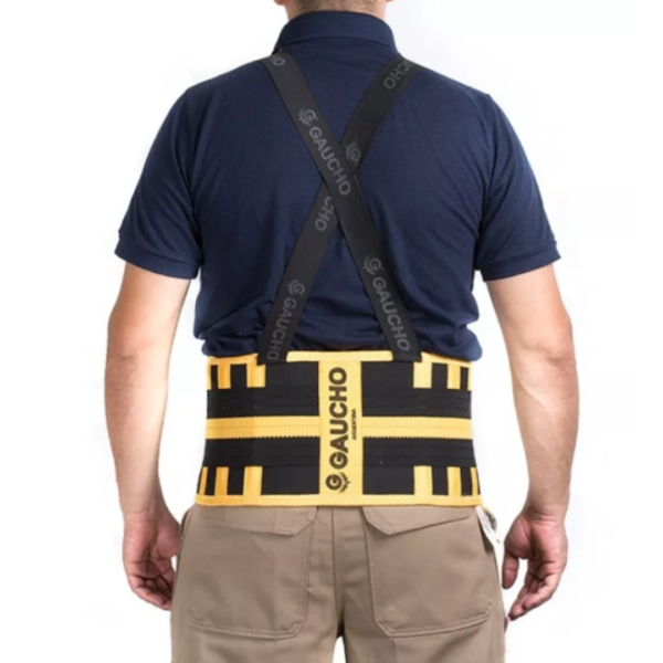 Faja Lumbar Gaucho Comfort Negra - Imagen 3