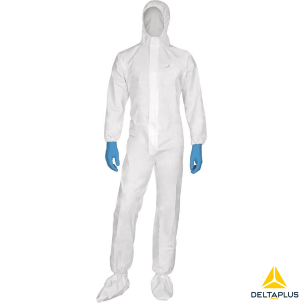 Mameluco Desechable con Capucha Elástica Tipo 5-B / 6-B Deltaplus