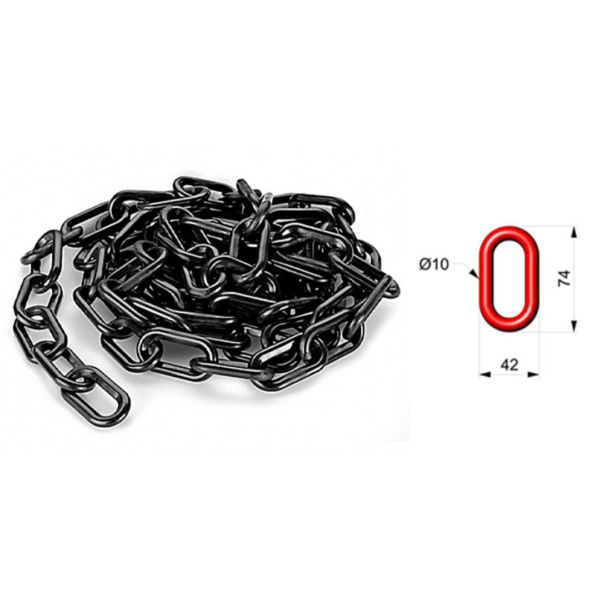 Cadenas Plásticas para Señalizar Modelo 106 Grande - Imagen 4