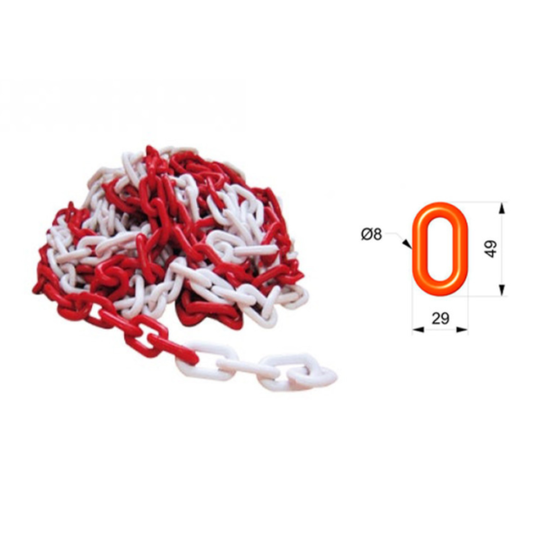 Cadenas Plásticas para Señalizar Modelo 105 Mediana - Imagen 3