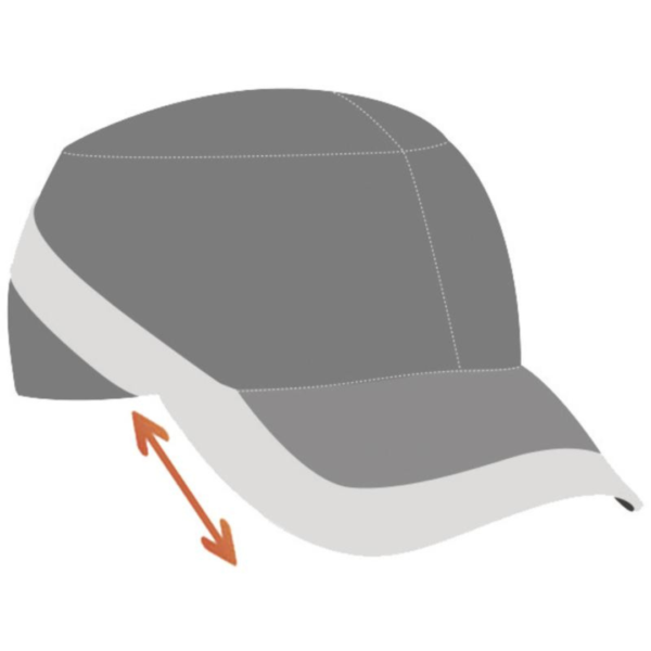 Gorra Antichoque de Poliamida Deltaplus - Imagen 3