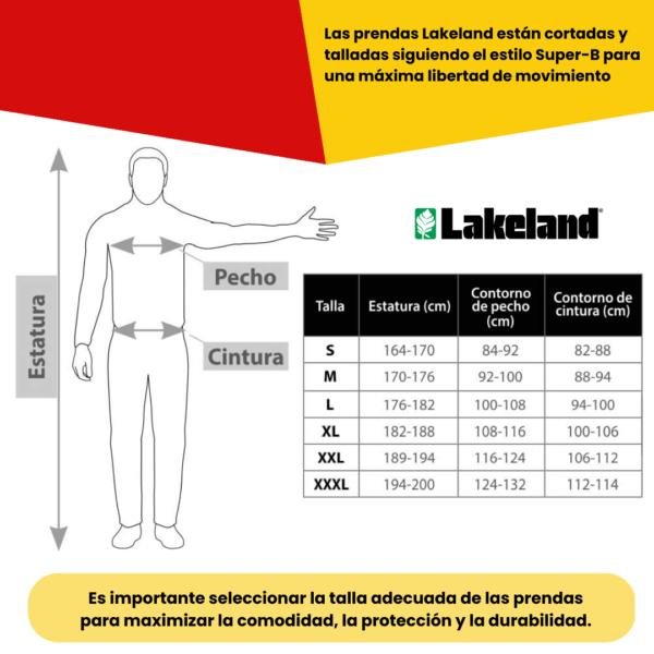 Mameluco Lakeland Blanco MicroMax NS - Imagen 2