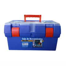 Caja de Herramientas Multiuso C/ Bandeja  y Tapa Organizadora Colombraro