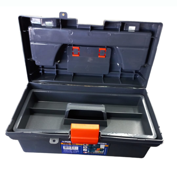 Caja de Herramientas Multiuso C/ Bandeja y Tapa Organizadora Colombraro - Imagen 4